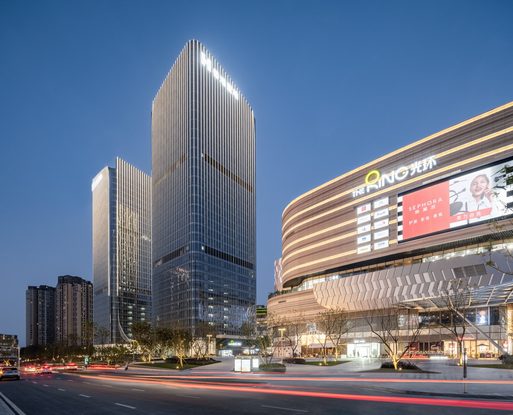 香港置地重庆光环the Ring购物公园 Pha湃昂国际建筑设计创研社